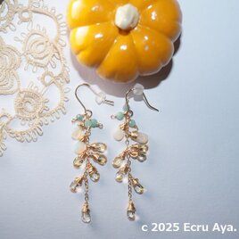 *レモン彗星*一生に一度しか見られない彗星のピアス