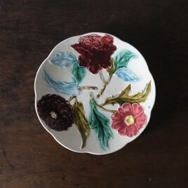 Orchies オルシ サンタマン バルボティーヌ 平皿 φ22cm フランス アンティーク 0502214