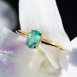 モアサナイトの3mmスタッドピアス ～ブルーグリーン | iichi