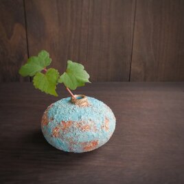 弥生小壺 no.20 wild turquoise
