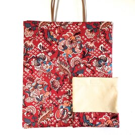 トート（L）収納袋ありリバティプリント(Weavers' Wonder)