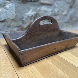 フランスアンティーク　カトラリートレー