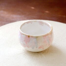 秋色模様のカフェオレボウル