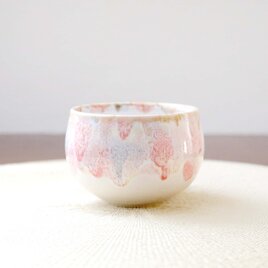 秋色模様のお湯のみ