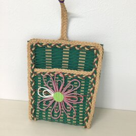 ミニレターラック　緑