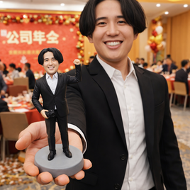 写真から作るオーダーメイドフィギュア｜そっくり似顔人形｜彼氏・夫への世界に一つのギフト｜男性向け誕生日・記念日プレゼント