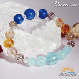 迷いをほどき、静かな決断を支える青と黄金ブレスレット│Claravia