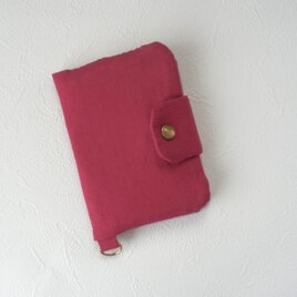 障害者手帳・タクシー券ケース　アザレア　（Ⅾカン付）