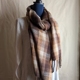 手織りストール　～wool～ #30