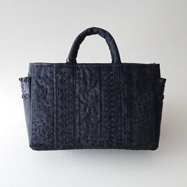 BLACK FRANCE RIBBON STANDARD BAG [L]