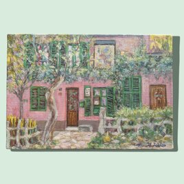 ラパンアジル(油絵SM、原画、フランス、パリ、額別）