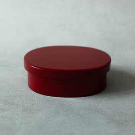 木曽桧曲輪弁当箱　（朱）