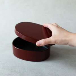 木曽桧曲輪弁当箱　（うるみ）