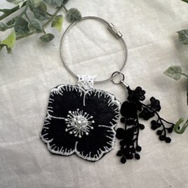 ＊ ＊☆ハンドメイドミナペルホネン⚮̈ jelly flower♡ビーズブローチ