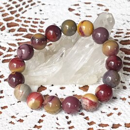 天然石 桜瑪瑙 チェリーブロッサムアゲート ブレスレット ブレスレット 桜瑪瑙（チェリーブロッサムアゲート