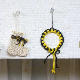 クリスマスオーナメント　７種類（阪神タイガース色）