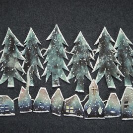 冬のガーランド