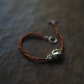 -Khmer beads- 3line bracelet