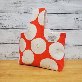 ぽってり横長ワンハンドルバッグ あんぱん柄