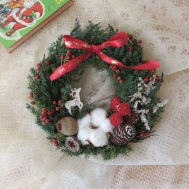 Christmas wreath(白いトナカイ）neo