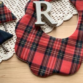 レッド❄︎チェック❄︎クリスマス❄︎オーガニック❄︎ふわふわやわらかスタイ