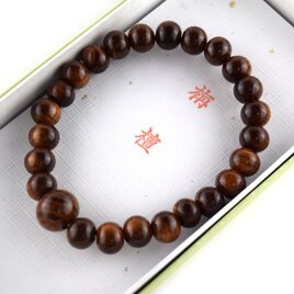 8mm　栴檀   ウッド　木玉　ブレスレット　ギフト　贈り物　念珠　数珠　木製　　UDA35-8-N