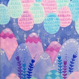 【原画】よるの森