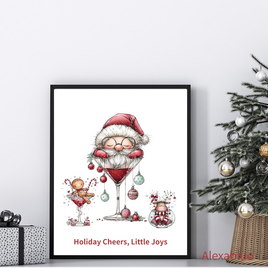 Holiday Cheers, Little Joys｜ホリデーの小さな幸せ インテリアポスター