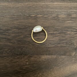 淡水真珠のring C
