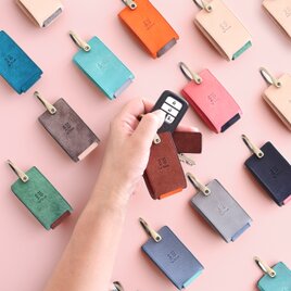 スマートキーケース Sサイズ LF-063 レザーキーケース 本革キーケース カラーオーダー キーホルダー 人気