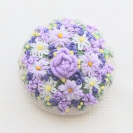 リバティワイルドフラワーミントの巾着バック | iichi 日々の暮らしを