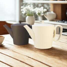 カフェテリア茶ポット　大【常滑焼】