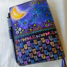 レザークラフト長財布（マチ付き） 蝶々 | iichi 日々の暮らしを