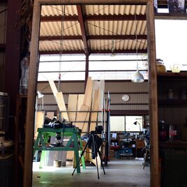 二人横並びで使える特大サイズの姿見　