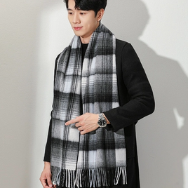 スヌード冬 ネックウォーマー スヌード マフラー メンズ ストール カシミヤ100% 最高のカシミヤ 英国風