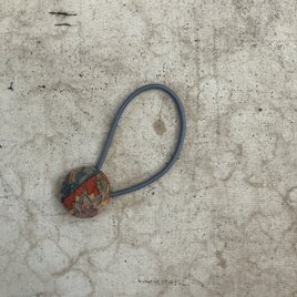 古布の小さな髪留め(ot-k-152)