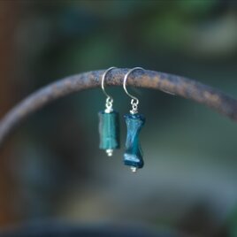 -Roman glass- hook pierce