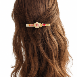 花のささやきバレッタ (Whisper of Flowers Barrette)