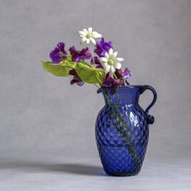 アメリカ製 / ヴィンテージ/ ガラスピッチャー / アメジストパープル