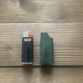 BICミニライターカバー(type-3グリーン×ターコイズブルーver./J25専用)