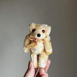 売約済　里帰りベアと鳥のカード