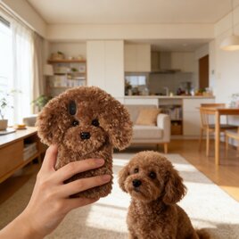 iPhone 17 16 ケース シェル ペット Samsung Android 全機種対応 プードル犬 愛犬 アムスマホケース