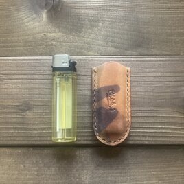 ライターカバーtype-4(迷彩柄×キャメル)