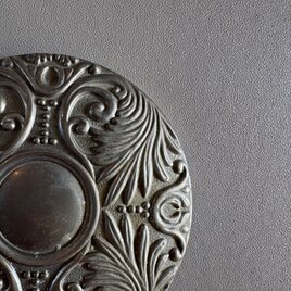 英国の古い手鏡　ハンドミラー