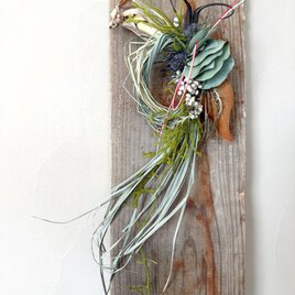 迎春のしつらえ　しめ縄飾り｜根付きレモングラス