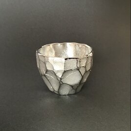 錫製お猪口・グラス　『削：以　zaku：i 』