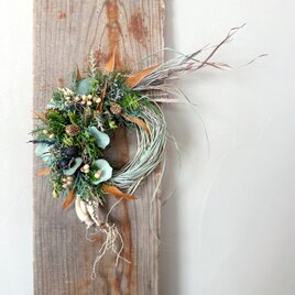 根付きレモングラスのミニリース