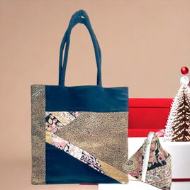 クリスマスギフト【送料込み】帯リメイク　2点セット