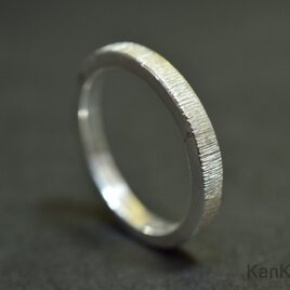 SVリング｜筋槌目｜平打ち・幅(約)2.5㎜