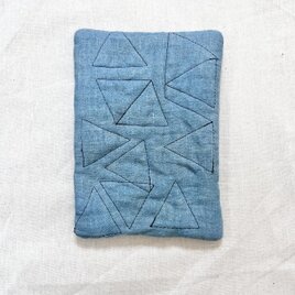 藍染めのポットマット